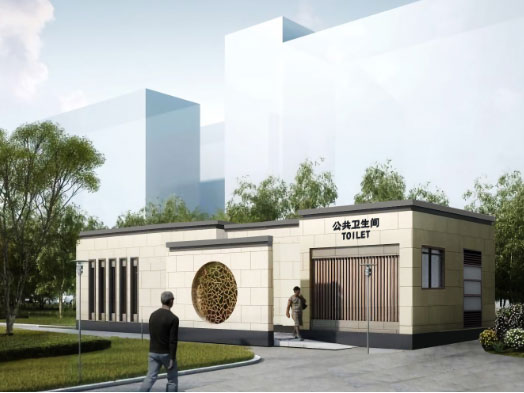 潮南豪华组装型移动厕所